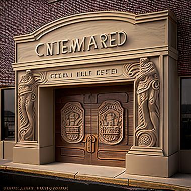 3D model Carmel Indiana (STL)